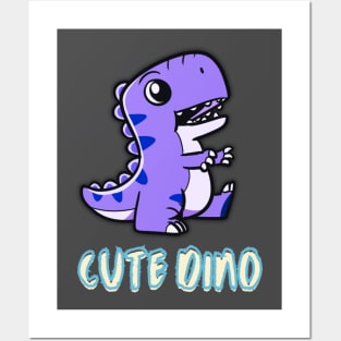 cute dino Posters and Art